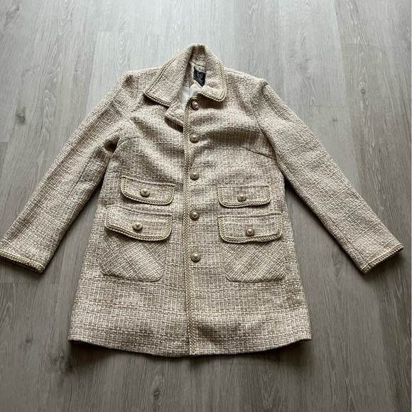 Luxy London Azalia textured jacket - Size S (approx. US 2 - 4) NWOT - Picture 2 of 7